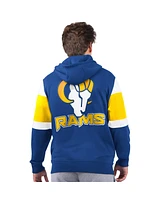 Starter Men's Royal Los Angeles Rams Extreme Full-Zip Hoodie