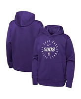 Nike Youth Purple Phoenix Suns Performance Practice Spotlight Pullover Hoodie