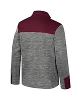 Colosseum Men's Gray/Maroon Minnesota Golden Gophers Guard Full-Zip Jacket