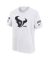 Nike Youth White Houston Texans 2024 Salute To Service T-Shirt