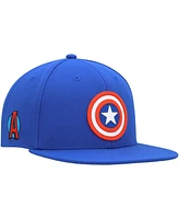 Marvel Youth Royal Captain America Comic Snapback Hat