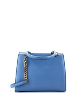 Pre-Owned Salvatore Ferragamo Small Trifolio Top Handle Bag Leather