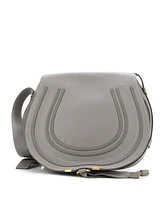 Pre-Owned Chloe Medium Marcie Saddle Bag Leather