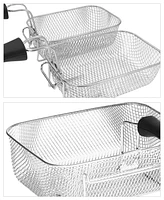 Elite Cuisine 4 Quart Dual Deep Fryer