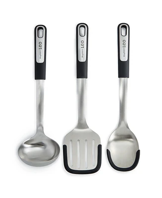 BergHOFF Leo Graphite 3-Pc. Stainless Steel Utensil Set