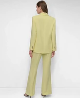 Dkny Women's Notch-Collar One-Button Long-Sleeve Jacket