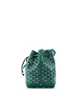 Pre-Owned Goyard Pm Petit Flot Bucket Bag Coated Canvas