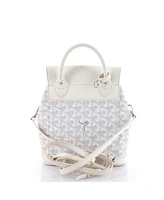 Pre-Owned Goyard Mini Alpin Backpack Coated Canvas