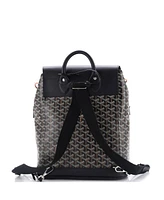 Pre-Owned Goyard Mm Alpin Backpack Coated Canvas