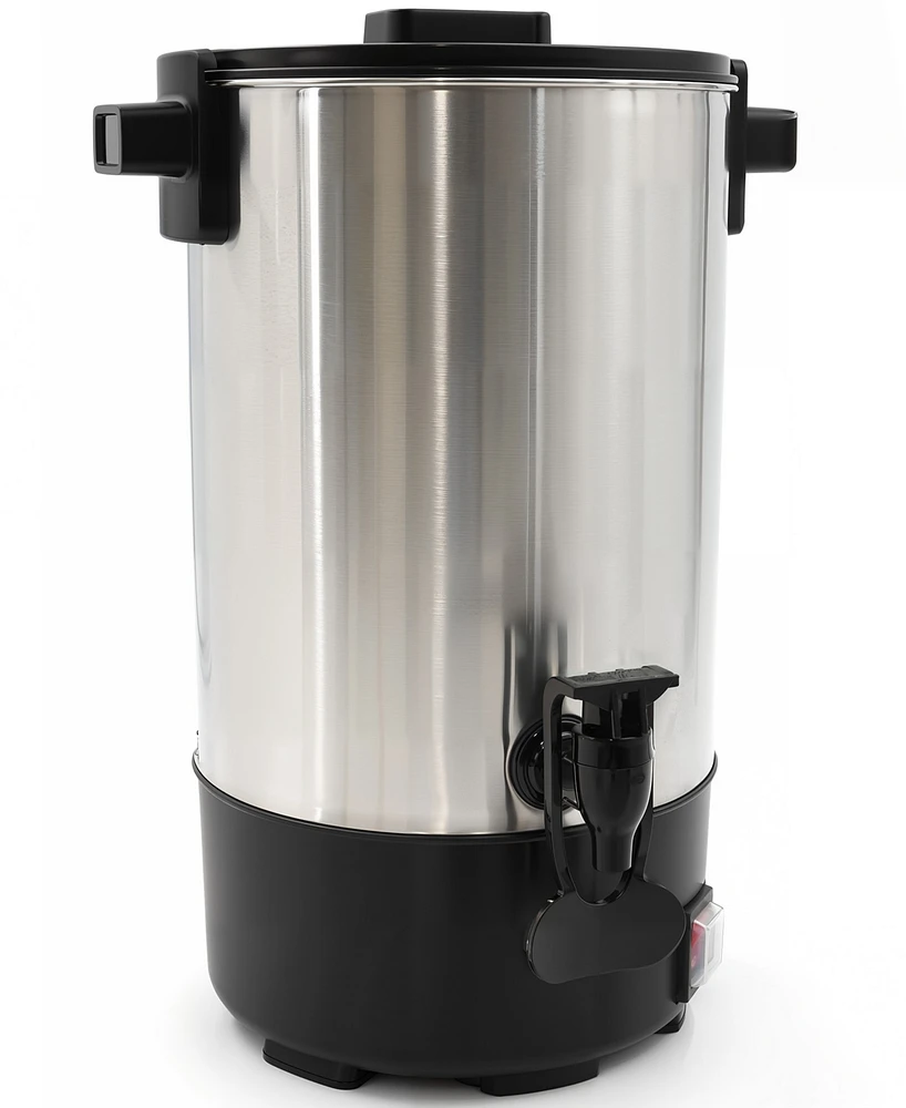 Elite Cuisine 30 Cup Pro Stainless Steel Office Coffee Urn