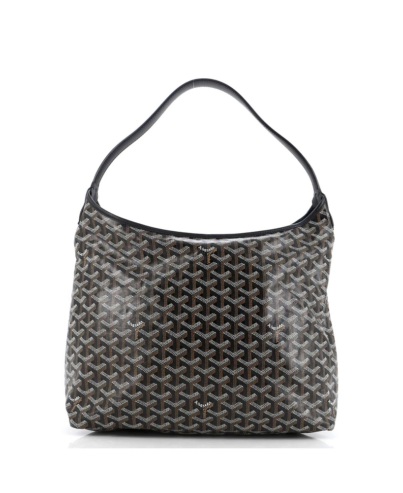 Pre-Owned Goyard Boheme Hobo Coated Canvas