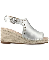 Journee Collection Women's Crisie Peep Toe Espadrille Wedge Sandals