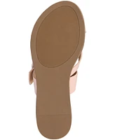 Journee Collection Women's Layra Strappy Buckle Flat Sandals