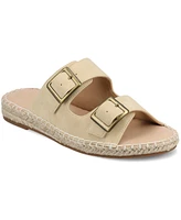 Journee Collection Women's Tresah Double Strap Espadrille Sandals