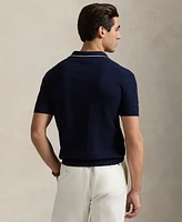 Polo Ralph Lauren Men's Textured Cotton-Linen Sweater