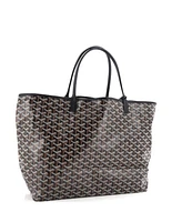 Pre-Owned Goyard Gm Saint Louis Tote Coated Canvas