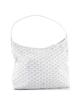 Pre-Owned Goyard Boheme Hobo Coated Canvas