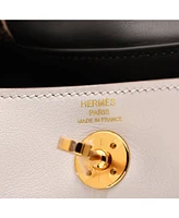 Pre-Owned HERMES Mini Lindy Bag Verso Swift