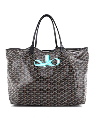 Pre-Owned Goyard Gm Saint Louis Tote Printed Coated Canvas