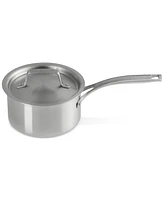 Le Creuset Essential Stainless Steel Round Saucepan with Lid, 2 Qt.