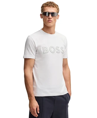 Boss by Hugo Boss Men's Large Logo Regular-Fit T-Shirt