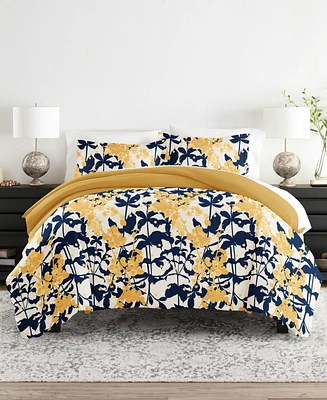 ienjoy Home Utra Soft Reversible -Pc. Duvet Cover Set