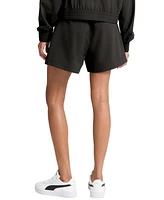 Puma Women's Essential Ripstop Faux-Snap Shorts