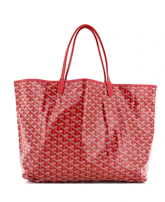 Pre-Owned Goyard Gm Saint Louis Tote Coated Canvas