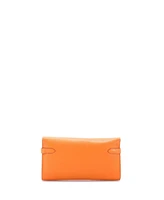 Pre-Owned HERMES Long Kelly Wallet Chevre Mysore