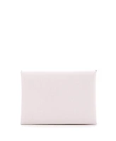 Pre-Owned HERMES Calvi Duo Card Holder Chevre Mysore