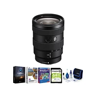 Sony E 16-55mm f/2.8 G Lens with Software Suite and Accessory Bundle