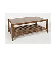 Jofran, 45" Modern Essential Solid Wood Coffee Table, Beacon Street