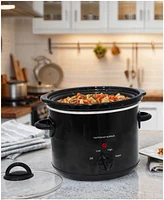 Elite Cuisine 3 Quart Slow Cooker Black