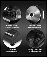 Elite Cuisine Ultimate Precision Electric Deli Food Meat Slicer