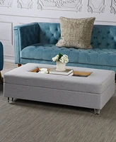 StyleCraft Home Collection 49.6" Wood Austin Allen James Rectangular Contemporary Coffee Table