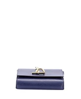 Pre-Owned HERMES Chaine d'Ancre Compact Wallet on Strap Chevre Mysore