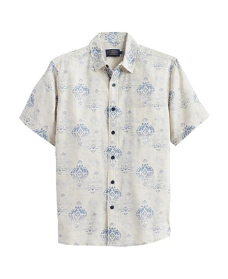 Pendleton Men's Short Sleeve Linen Dawson Shirt