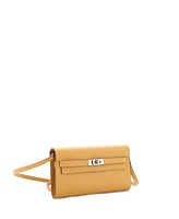 Pre-Owned HERMES Kelly To Go Wallet Epsom