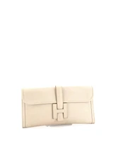 Pre-Owned HERMES 29 Jige Elan Clutch Evercolor