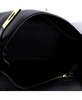 Pre-Owned Hermes Kelly 28 Handbag Black Togo with Gold Hardware