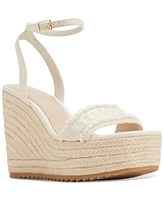 Aldo Women's Aberitram Two-Piece Espadrille Wedge Sandals
