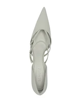 Schutz Women's Rue Mid Heel Buckle Pumps