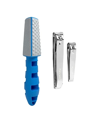 Pursonic Premium Nail & Foot Care Bundle – Nail Clippers & 3-in-1 Callus Remover