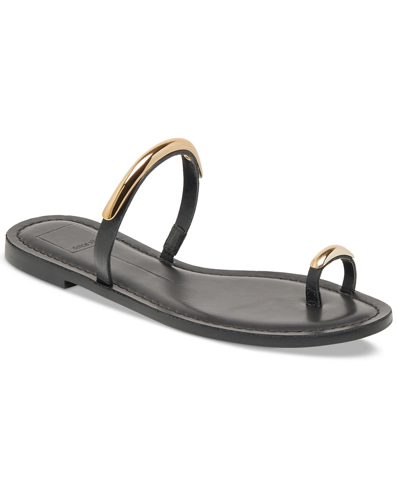 Dolce Vita Women's Wink Toe-Ring Slide Flat Sandals