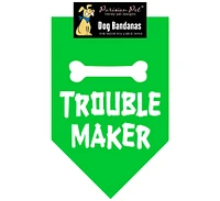 Parisian Pet Troublemaker Dog Bandana