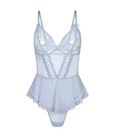 Eleanor Women's Plus-Size Bodysuit Lingerie