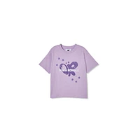 Cotton On Little Girls License Drop Shoulder Short Sleeve Tee