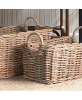 Normandy Halo Rectangular Baskets, Set Of 2