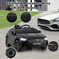 12V Kids Ride on Car Mercedes-Benz Amg Cla 45 with Remote