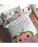 Cocomelon Full Bed Set with Sham